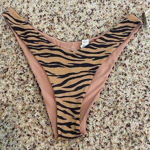 NWT Aerie Bikini Bottom Tiger Print